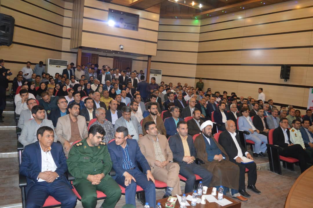 گزارش کامل تصویری از مراسم تودیع و معارفه فرماندار شهرستان کهگیلویه